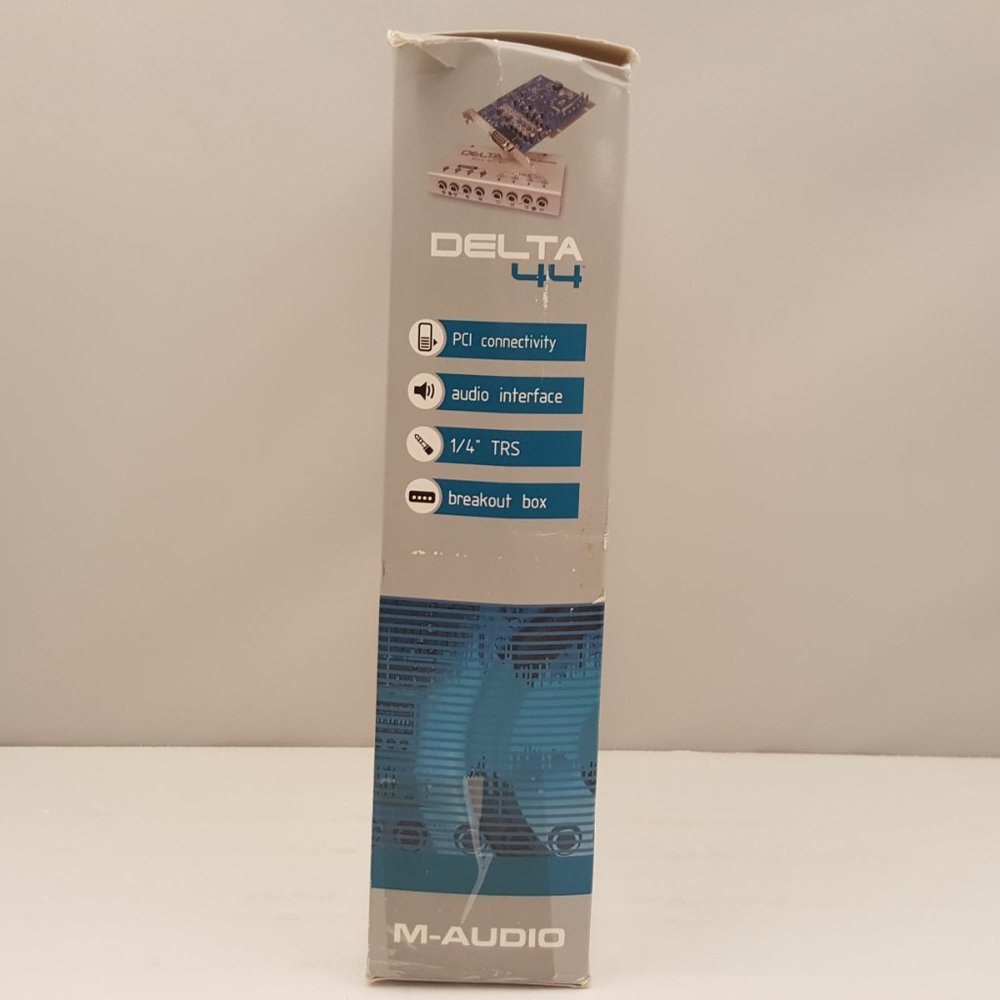 M-AUDIO Delta 44 Professional 4 In / 4 Out Audio Card & Breakout Box Part Used - Picture 12 of 13